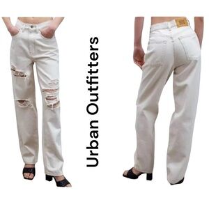 Urban Outfitters BDG High Waisted Baggy Distressed Jeans